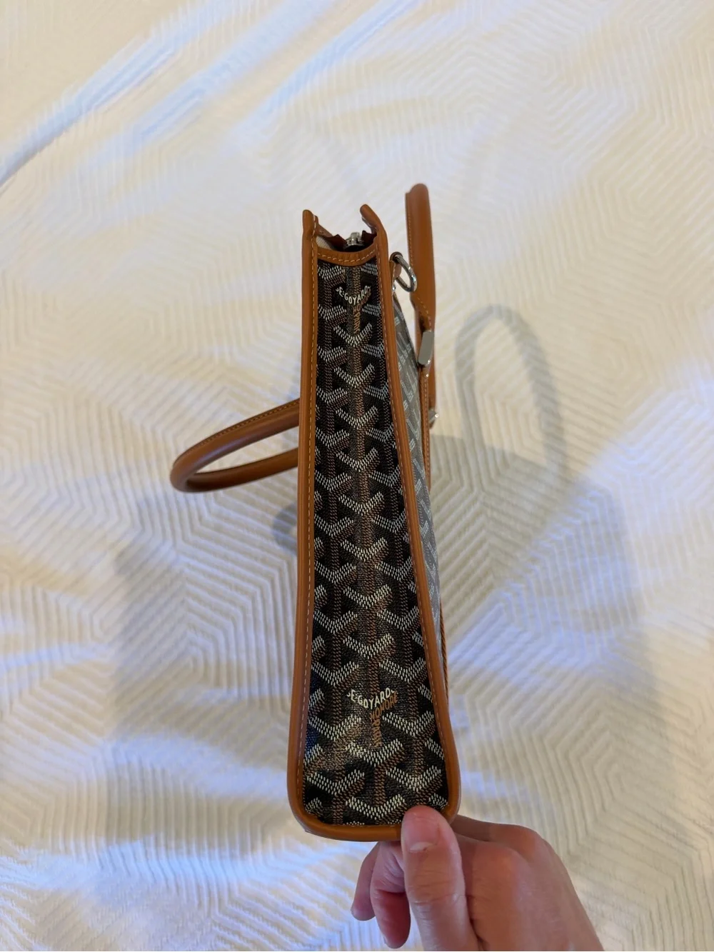 Goyard Morvan document case with strap - Barely used